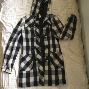 Long wool dress coat